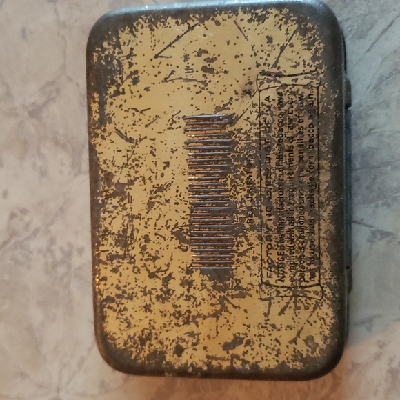 Vintage Edgewood Extra High Grade Plug Slice Tobacco TIN Richmond VIRGINIA - Picture 4 of 5